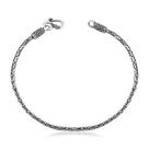 Pulseira De Bali Ponto Peruno Em Prata 925 Pulseira De Bali Ponto Peruno Em Prata 925
