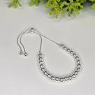 Pulseira de bolinhas em prata 925