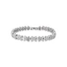 Pulseira de Borboletas com Zircônias em Prata 925 - Elegância para Festas