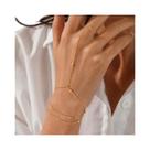 Pulseira De Cadeia Minimalista Dourada Para Mulheres, Perfeita Para Férias De Verão