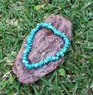Pulseira de Cascalho de Turquesa