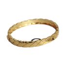 Pulseira De Cobre Banhada a Ouro Com Zircônia Em Nó, Minimalista, Feminina, Para Casamento E Festa