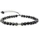 Pulseira De Cordinha Feminina Cinza