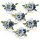 Pulseira de corpete Serwalin Blue Silk, 6 unidades