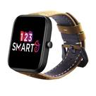 Pulseira de Couro compatível com Bip 3 A2172 / Bip A1608 / Bip U / Bip Lite - Bege