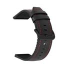 Pulseira De Couro De 20-22mm Para Garmin Venu 3 Forerunner Vivoactive 4