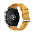 Pulseira De Couro E Silicone De 22mm Para Huawei Watch GT6 6Pro GT5 GT4 Samsung Galaxy Watch 3 Gear