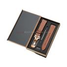 Pulseira De Couro Genuíno 20mm 22mm Com Fecho Borboleta E Caixa De Madeira, Bracelete De Couro Pulseira De Couro Genuíno 20mm 22mm Com Fecho Borboleta E Caixa De Madeira, Bracelete De Couro
