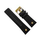 Pulseira De Couro Genuíno Com Rebites Dourados Para DIESEL DZ7313 DZ7333 DZ7311 DZ7371 22-30mm -
