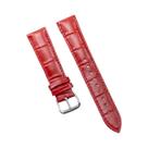 Pulseira de Couro Genuíno de Alta Qualidade (12-24mm) com Fivela de Pino