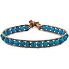 Pulseira De Couro Masculina Chan Luu