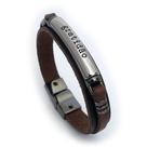 Pulseira de Couro P0151 Pulseira de Couro P0151