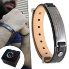 Pulseira de Couro Preto PAI - AQUELE QUE AMA - Ajustável - DIA DOS PAIS - HOMENAGEM Pulseira de Couro Preto PAI - AQUELE QUE AMA - Ajustável - DIA DOS PAIS - HOMENAGEM