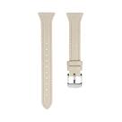 Pulseira De Couro Slim 20mm 22mm Para Samsung Galaxy Watch 7 FE 6 5 5 pro 4 Classic Active Huawei GT