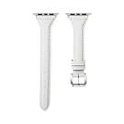 Pulseira De Couro Slim Para Apple Watch Series 10 11 9 8 7 SE 6 5 4 3 40/44mm 42/46mm 41/45mm 42mm