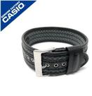Pulseira de couro / tecido preta e cinza Casio G-Shock AW-590 AW-591 10287187 Original