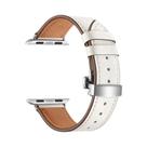 Pulseira De Couro Unissex Para Apple Watch Série 8 7 SE 6 5 4 3 Compatível Com 38mm 40mm 41mm 42mm