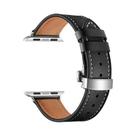 Pulseira De Couro Unissex Para Apple Watch Série 8 7 SE 6 5 4 3 Compatível Com 38mm 40mm 41mm 42mm