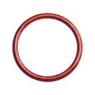 Pulseira de cristal de cinábrio natural para mulheres de 58 a 59 mm de diâmetro