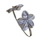 Pulseira De Flor Em Aço Inoxidável À Prova d'Água Para Mulheres, Joias Para Viagens, Festas E Pulseira De Flor Em Aço Inoxidável À Prova d'Água Para Mulheres, Joias Para Viagens, Festas E