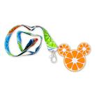 Pulseira de frutas Disney Mickey Mouse com pingente laranja Pulseira de frutas Disney Mickey Mouse com pingente laranja