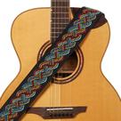 Pulseira de guitarra Amumu Celtic Knot de poliéster multicolorido