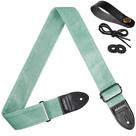 Pulseira de guitarra Amumu Velvet ajustável 92-160cm verde menta