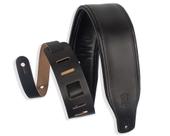 Pulseira de Guitarra Levy's Leathers Amped - Série Couro Preta