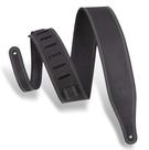Pulseira de guitarra Levy's Leathers Butter Double Stitch 2,5 cm de largura