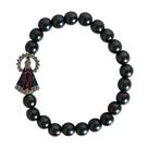 Pulseira de Hematita de Nossa Senhora Aparecida