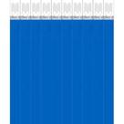 Pulseira de Identificação MED Azul Pacote com 100 Peças