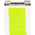 Pulseira de Identificação SOFT Pino Yellow PVC 253X25MM Pacote com 56