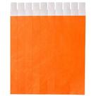 Pulseira de identificação tyvek Laranja com 1000 unidades - Singularis
