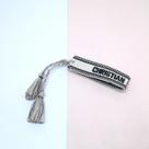 Pulseira de Letras com Borla Ajustável Tecido Artesanal Unissex Moda Masculina e Feminina Pulseira de Letras com Borla Ajustável Tecido Artesanal Unissex Moda Masculina e Feminina