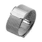 Pulseira De Malha Milanesa Em Aço Inoxidável Com Fecho Dobrável De 3mm De Espessura Para Relógio DW Pulseira De Malha Milanesa Em Aço Inoxidável Com Fecho Dobrável De 3mm De Espessura Para Relógio DW