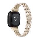 Pulseira de metal de reposição Mtozon para Fitbit Versa 4/Sense 2/3