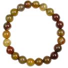 Pulseira de miçangas Dragon Vein Agate 8mm para homens e mulheres