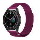 Pulseira de Milanese Para Galaxy Watch 4/ Galaxy Watch4 Classic - Roxo