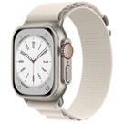 Pulseira de Nylon com Presilha para iWatch 38mm / 40mm / 41mm - Bege