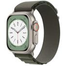 Pulseira de Nylon com Presilha para iWatch 42mm / 44mm / 45mm / 49mm - Verde