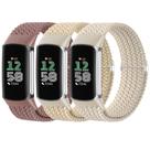 Pulseira de nylon trançado Wizvv para Fitbit Charge 5/6, pacote com 3