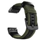 Pulseira de Nylon YOOSIDE para Garmin Fenix 5/6 - Verde
