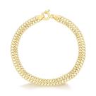 Pulseira de Ouro 18k com 19 cm