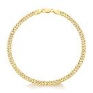 Pulseira de Ouro 18k com 21 cm