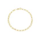 Pulseira De Ouro Feminina 18k Elo Português