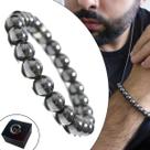 Pulseira de Pedra Natural HEMATITA
