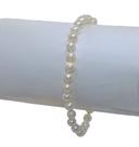 Pulseira de Perola 5,7 mm Agua Doce Natural Fecho Prata 925 Pulseira de Perola 5,7 mm Agua Doce Natural Fecho Prata 925
