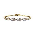 Pulseira De Pérola De Luxo Para Mulheres Com Design De Folha Marquise, Joias De Casamento De Alta Pulseira De Pérola De Luxo Para Mulheres Com Design De Folha Marquise, Joias De Casamento De Alta