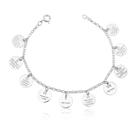Pulseira de Prata 10 Mandamentos Small
