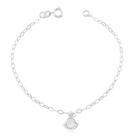 Pulseira de Prata 925 Concha Pendurada Pulseira de Prata 925 Concha Pendurada
